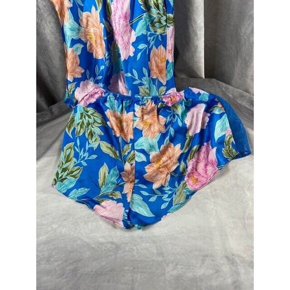 NWT In Bloom by Jonquil Brief Encounter Floral Pajamas Lace Trim Size XS - Picture 3 of 7
